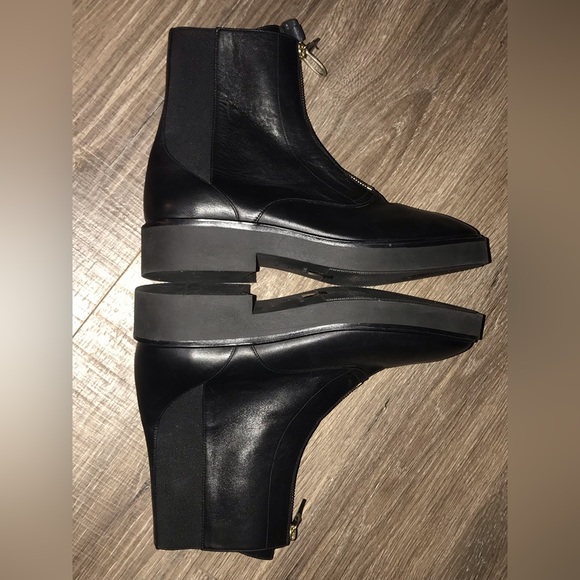 NEW Stuart Weitzman Charlie Lodge Zipper Boot 9.5 - Picture 9 of 10